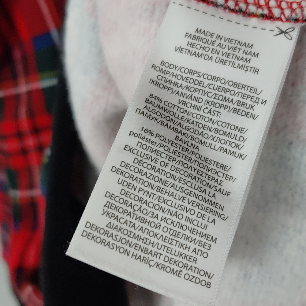 Polo by Ralph Lauren Men's Red and Blue Plaid Crewneck Sweater - Picture 4 of 4
